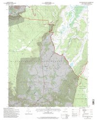 Download a high-resolution, GPS-compatible USGS topo map for Blackwater Falls, WV (1998 edition)