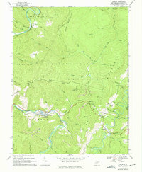 Download a high-resolution, GPS-compatible USGS topo map for Bowden, WV (1975 edition)