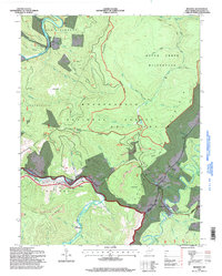 Download a high-resolution, GPS-compatible USGS topo map for Bowden, WV (1998 edition)