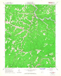 Download a high-resolution, GPS-compatible USGS topo map for Bradshaw, WV (1965 edition)