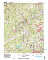 Download a high-resolution, GPS-compatible USGS topo map for Bramwell, WV (2003 edition)