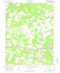 Download a high-resolution, GPS-compatible USGS topo map for Brandonville, WV (1978 edition)