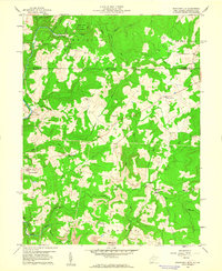 Download a high-resolution, GPS-compatible USGS topo map for Brandonville, WV (1960 edition)