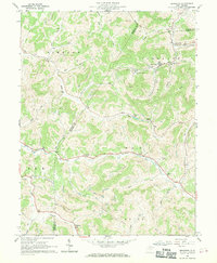 Download a high-resolution, GPS-compatible USGS topo map for Brownton, WV (1970 edition)