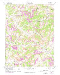 Download a high-resolution, GPS-compatible USGS topo map for Brownton, WV (1977 edition)