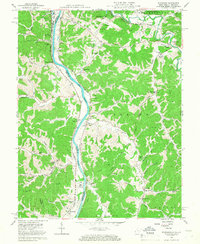 Download a high-resolution, GPS-compatible USGS topo map for Burnaugh, WV (1966 edition)