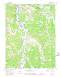 Download a high-resolution, GPS-compatible USGS topo map for Burnaugh, WV (1978 edition)