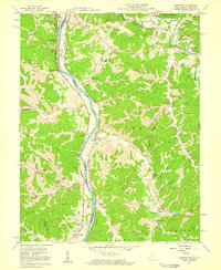 Download a high-resolution, GPS-compatible USGS topo map for Burnaugh, WV (1959 edition)