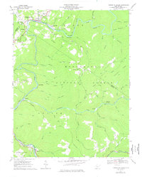 Download a high-resolution, GPS-compatible USGS topo map for Camden on Gauley, WV (1977 edition)