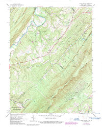 Download a high-resolution, GPS-compatible USGS topo map for Capon Springs, WV (1987 edition)