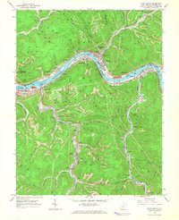 Download a high-resolution, GPS-compatible USGS topo map for Cedar Grove, WV (1966 edition)