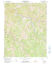 Download a high-resolution, GPS-compatible USGS topo map for Cedarville, WV (1991 edition)