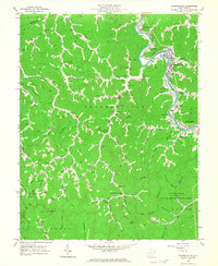 Download a high-resolution, GPS-compatible USGS topo map for Chapmanville, WV (1964 edition)