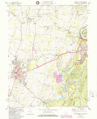 Download a high-resolution, GPS-compatible USGS topo map for Charles Town, WV (1987 edition)