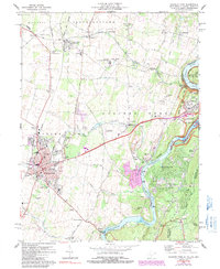 Download a high-resolution, GPS-compatible USGS topo map for Charles Town, WV (1991 edition)