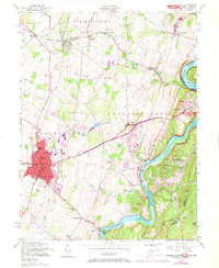 Download a high-resolution, GPS-compatible USGS topo map for Charles Town, WV (1972 edition)