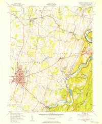 Download a high-resolution, GPS-compatible USGS topo map for Charles Town, WV (1956 edition)