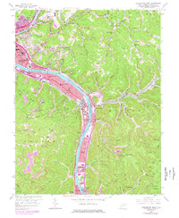 Download a high-resolution, GPS-compatible USGS topo map for Charleston East, WV (1978 edition)