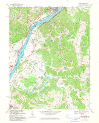 Download a high-resolution, GPS-compatible USGS topo map for Cheshire, WV (1970 edition)