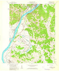 Download a high-resolution, GPS-compatible USGS topo map for Cheshire, WV (1959 edition)