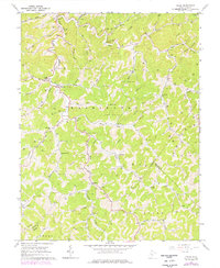 Download a high-resolution, GPS-compatible USGS topo map for Chloe, WV (1976 edition)
