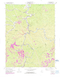 Download a high-resolution, GPS-compatible USGS topo map for Clothier, WV (1989 edition)