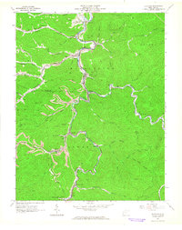 Download a high-resolution, GPS-compatible USGS topo map for Clothier, WV (1964 edition)