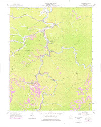 Download a high-resolution, GPS-compatible USGS topo map for Clothier, WV (1977 edition)