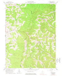 Download a high-resolution, GPS-compatible USGS topo map for Colebank, WV (1977 edition)