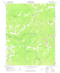 Download a high-resolution, GPS-compatible USGS topo map for Corliss, WV (1977 edition)