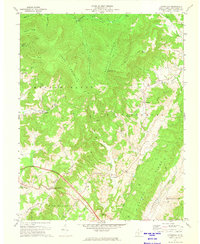 Download a high-resolution, GPS-compatible USGS topo map for Cornstalk, WV (1974 edition)