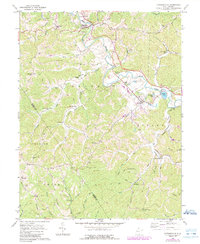 Download a high-resolution, GPS-compatible USGS topo map for Cottageville, WV (1989 edition)