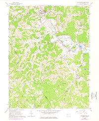 Download a high-resolution, GPS-compatible USGS topo map for Cottageville, WV (1977 edition)