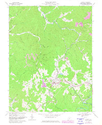 Download a high-resolution, GPS-compatible USGS topo map for Cowen, WV (1982 edition)