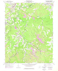 Download a high-resolution, GPS-compatible USGS topo map for Crab Orchard, WV (1977 edition)