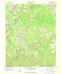Download a high-resolution, GPS-compatible USGS topo map for Crab Orchard, WV (1972 edition)