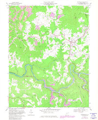Download a high-resolution, GPS-compatible USGS topo map for Craigsville, WV (1982 edition)