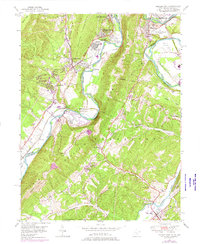 Download a high-resolution, GPS-compatible USGS topo map for Cresaptown, WV (1976 edition)