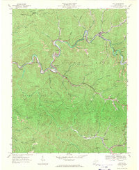 Download a high-resolution, GPS-compatible USGS topo map for Davy, WV (1971 edition)