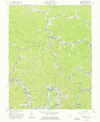 Download a high-resolution, GPS-compatible USGS topo map for Delbarton, WV (1976 edition)