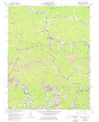 Download a high-resolution, GPS-compatible USGS topo map for Delbarton, WV (1978 edition)