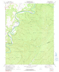 Download a high-resolution, GPS-compatible USGS topo map for Denmar, WV (1991 edition)