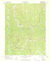 Download a high-resolution, GPS-compatible USGS topo map for Diana, WV (1968 edition)