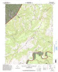 Download a high-resolution, GPS-compatible USGS topo map for Droop, WV (1998 edition)