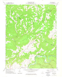 Download a high-resolution, GPS-compatible USGS topo map for Droop, WV (1978 edition)