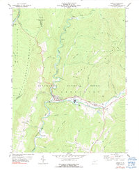 Download a high-resolution, GPS-compatible USGS topo map for Durbin, WV (1991 edition)