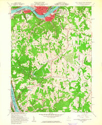 Download a high-resolution, GPS-compatible USGS topo map for East Liverpool South, WV (1962 edition)