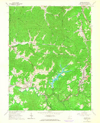 Download a high-resolution, GPS-compatible USGS topo map for Eccles, WV (1966 edition)