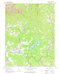Download a high-resolution, GPS-compatible USGS topo map for Eccles, WV (1977 edition)