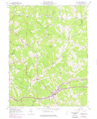 Download a high-resolution, GPS-compatible USGS topo map for Ellenboro, WV (1977 edition)